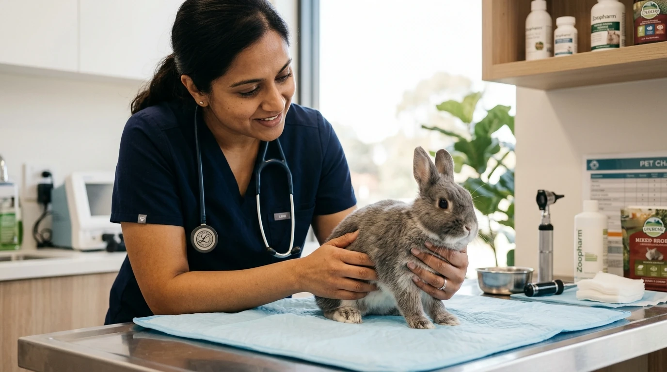 Protocolo de exploración y manejo veterinario especializado en Salma & Connor.