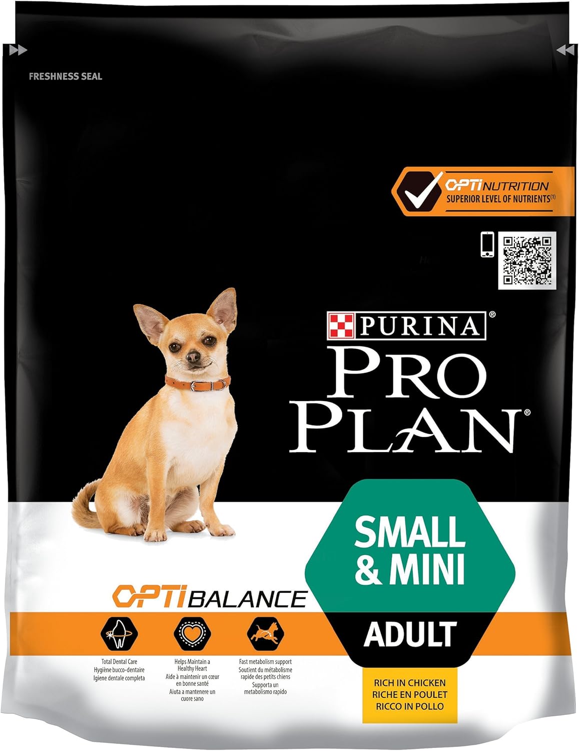 Purina Pro Plan Comida Seco para Perro Adulto Pequeño y Mini con Optibalance