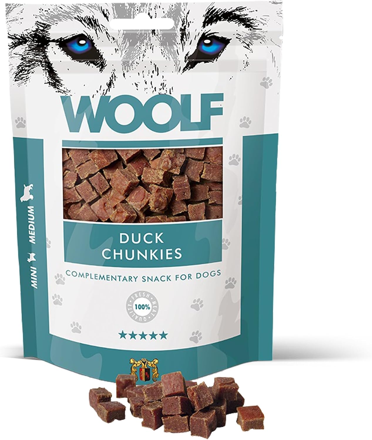 Snacks Naturales para Perros – Dados De Pato Sin Conservantes