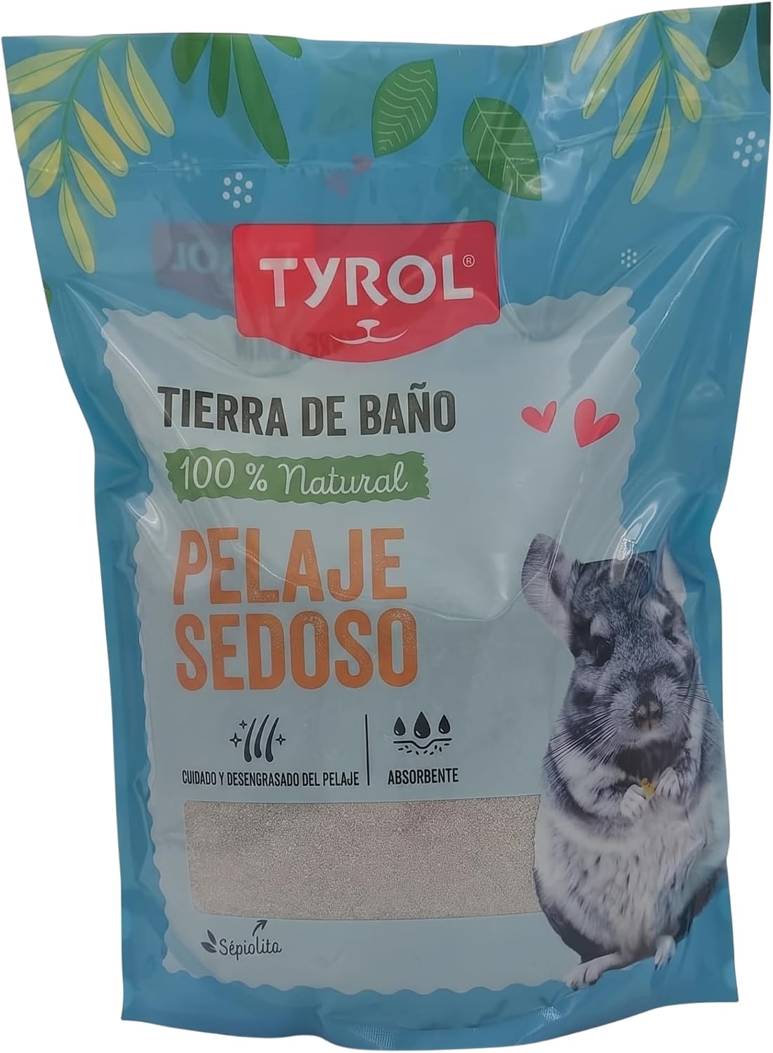 Tyrol – Arena de Baño para Chinchilla
