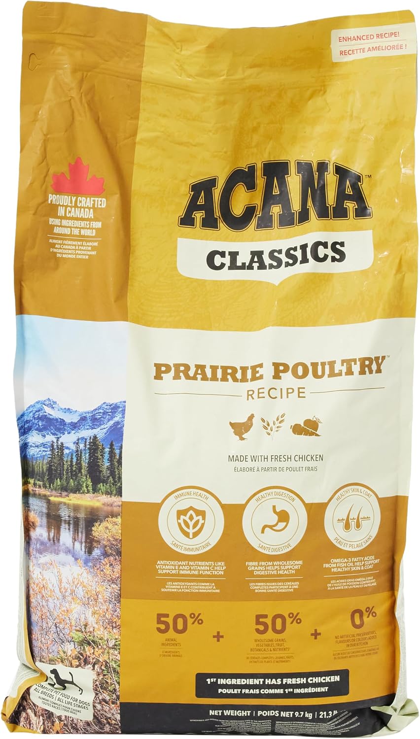 Acana Prairie Poultry Comida para Perros - 11400 gr