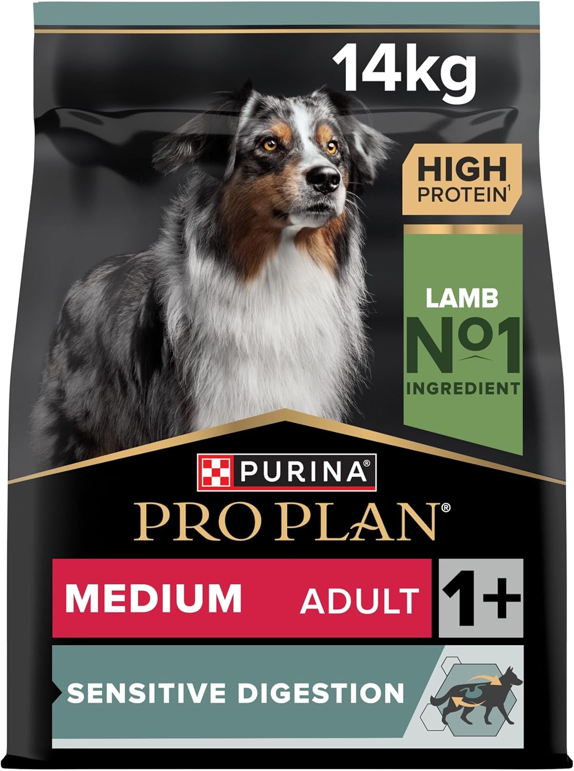 Pro Plan Medium Digestion pienso Adulto Digestion Sensible 14kg