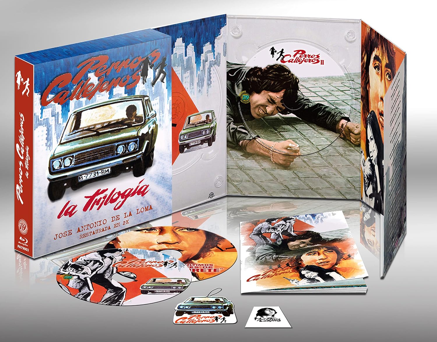 Perros Callejeros 1+2+3 Edición Limitada (Digipack 3BD)
