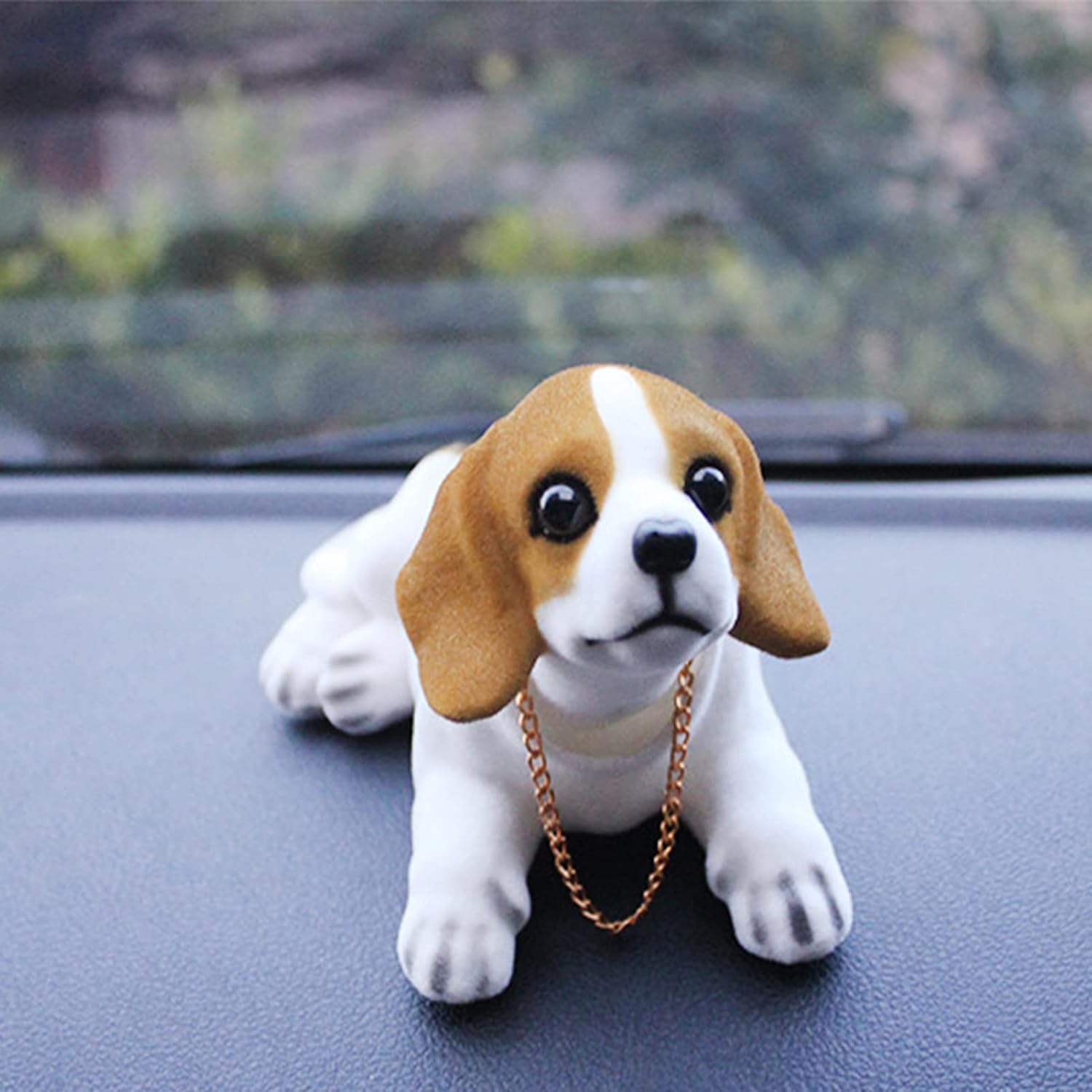 Bobbleheads de Perro para Salpicadero de Coche, Figura de Resina, Decoración