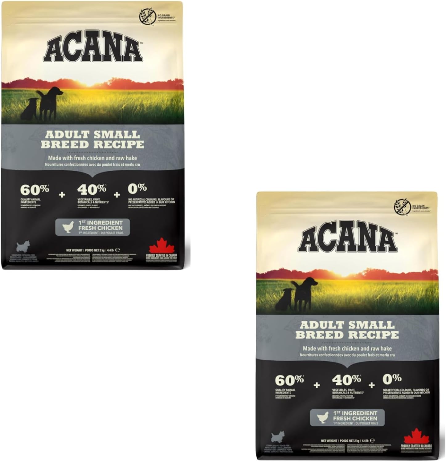 Acana Adult Small Breed Recipe – Paquete doble