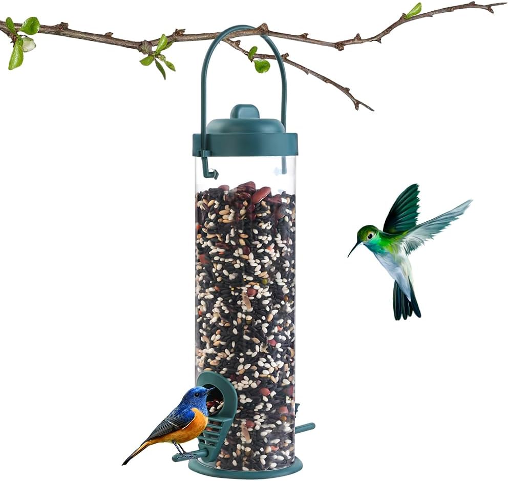OFFCUP Comedero para Pájaros, 1PCS Colgando Alimentador, Comedero de Semillas